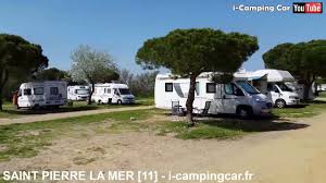 Un coin de verdure préservée tout proche des plages de la côte d'azur. Saint Pierre La Mer 11 Aire Camping Car Dans L Aude Youtube