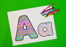 The children's drawing is one of the ways that the children use to express their feelings, the drawings are a form of artistic expression that interests a lot to… Free Printable Alphabet Coloring Pages For Preschoolers
