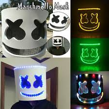 Theories and refutes were thrown back and forth, though we're sure this was all just in good fun since most people already know. Verkleidungs Accessoires Led Full Head Marshmello Dj Maske Mit Vollem Kopf Halloween Cosplay Helm Dj Mask Kleidung Accessoires Wakeboard By