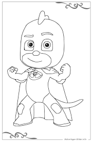 Pj Mask Pyjamahelden Gecko Malvorlagen Malvorlagencr