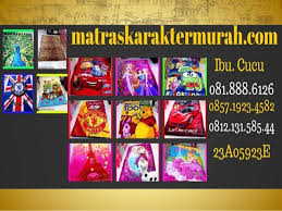 Tersedia dalam berbagai motif atau karakter dengan banyak pilihan warna : 081 888 6126 Xl Karpet Karakter Murah Kasur Anak Karakter Matras