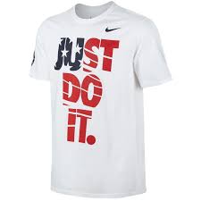 Team Usa Nike Just Do It Flag T Shirt White Mode Homme Vetements Mode