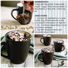Nutella Mug Cake Cake Chocolate Nutella Diy Recipe Recipes Cake Recipes Easy Recipes Diy Ideas Desert Recipe Food Tuto Nutella Nutella Recipes Nutella Mug Cake