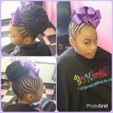 Cornrows And Buns Natural Girls Hairstyles Kids Hairstyles Natural Hairstyles For Kids Baby Girl Hair