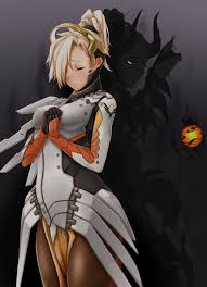 メルシーと影」/「くじく」のイラスト [pixiv] #オーバーウォッチ #OVERWATCH #メルシー #Mercy | オーバーウォッチ  マーシー, オーバーウォッチ, イラスト