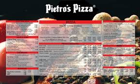 Pietro S Pizza Menu In Milwaukie Oregon Usa