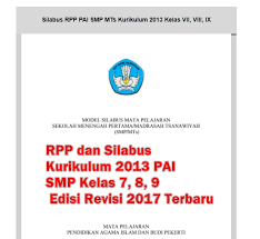 Check spelling or type a new query. Skripsi Terbaru Rpp Dan Silabus Kurikulum 2013 Pai Smp Kelas 7 8 9 Edisi Revisi 2017 Terbaru