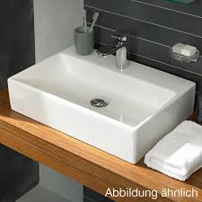 Villeroy Boch Memento Countertop Washbasin W 60 D 42 Cm White With Ceramicplus 1 Tap Hole With Over Aufsatzwaschtisch Villeroy Boch Waschbecken Kleine Toilette