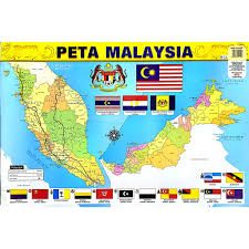 Menerangkan secara santai kedudukan negeri, ibu negeri dan wilayah persekutuan pada peta malaysia. Poster Belajar Peta Malaysia Mind To Mind Ready Stock D Shopee Malaysia