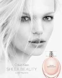 The Beauty Model Ck Sheer Beauty Calvin Klein Sheer Beauty Daphne Groeneveld