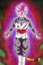 Goku fools them into thinking his power level is only 5,000, because goku rose his power in only the instant he attacked or defended. Dragon Ball Super Poster Goku Black Rose Glowing 12in X 18in Free Shipping Ebay