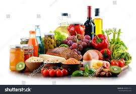 Composition With Variety Of Organic Food Products Isolated On White Royalty Free Images Photo In 2020 Organic Recipes Food Food And Drink