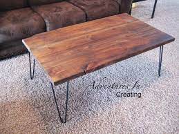 Osring 4 inch hairpin legs solid steel furniture table leg 4pcs, heavy duty hairpin feet 3/8 dia 2 rods furniture legs black with protector pads for tv stand, wood table and coffee table 4.8 out of 5 stars 503 Remodelaholic Reclaimed Wood Coffee Table With Hairpin Legs