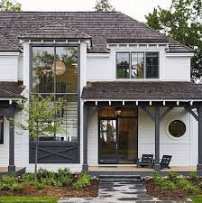 White Lake House Exterior Modern Farmhouse Exterior Lake Houses Exterior House Exterior