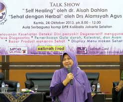 Praktisi neuroparenting skill / ketua asosiasi rehabilitasi narkoba indonesia. Dr Aisyah Dahlan Salimah