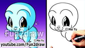 In this art lesson, she hows you how to draw a cartoon platypus step by step. Cute Animals Drawing Tutorial How To Draw Easy Characters Manatee Sea Cow Fun2draw Youtube