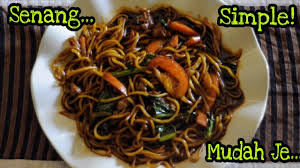 Mie goreng (or mee goreng) is an indonesian noodle dish that's also found in malaysia and other parts of south east asia. Cara2 Buat Mee Goreng Basah Mudah Simple Dan Senang Youtube