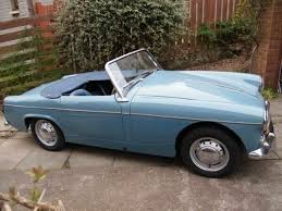 Image result for Mineral Blue 1961 MG