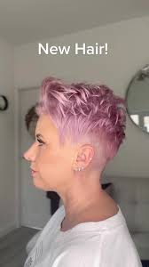 New Hair Day this week! Colour and cut by @Stuart Sterling Colour @Pulp  Riot Hair @Pulp Riot UK in Pale Pink #PinkHairColor #hair  #naturalmakeupartist #pinkhair #shorthairgirl #uk #HairColourChange ...