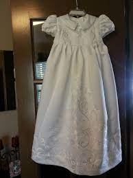 Ways To Use Your Mother S Grandmother S Wedding Gown Baby S Christening Gown Made From Mother S Christening Gowns Baby Christening Gowns Flower Girl Dresses