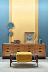 How To Rock A Colour Block Colour Blocking Interior Kitchen Feature Wall Painted Feature Wall