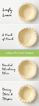 Making Homemade Dessert Accents Is Easy With A Store Bought Pie Crust And Our Helpful Design Ideas Pie Crust Designs Store Bought Pie Crust Braided Pie Crust