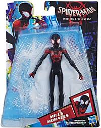 The clothing is expertly made and looks great on the figure. Amazon Com Spider Man Into The Spider Verse 6 Inch Miles Morales Figure Toys Games