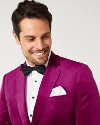 Slim Fit Velvet Tuxedo Jacket