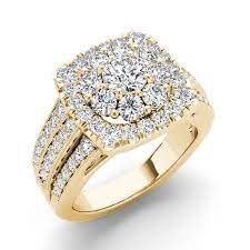 Imperial Diamond 2ct Tdw Diamond 14k Yellow Gold Engagement Ring Walmart Com In 2020 14k Yellow Gold Engagement Ring Yellow Gold Engagement Imperial Diamond