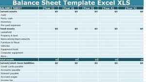 Assets section contains those valuable things the company owns, and which can be used to generate cash flows, by either selling them directly or using. Get Balance Sheet Templates Excel Xls Free Excel Spreadsheets And Templates