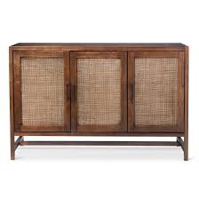 50 Warwick 3 Door Accent Media Cabinet Brown Threshold Media Cabinet Accent Doors Door Coverings