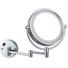 Check spelling or type a new query. Nameeks Glimmer Wall Mounted Makeup Mirrors In Chrome 4 5 In X 8 In X 8 In Lowe S Canada