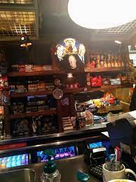 The Bulldog Coffeshp The Founders Coffee Shop Liquor Cabinet Decor