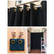 Tirai pintu kamar bisa menjadi pilihan jika anda ingin menambahkan dekorasi pada ruang kamar. Gorden Embos Hitam Sedia Gorden Jendela Pintu Ruang Tamu 1 Set Kolong Dapur Kamar Mewah Murah 2 Kaca Minimalis Meter Pendek Kecil Tinggi Hiasan Furnitur Motif Polos Lazada Indonesia