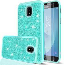 You can do that by using unlocky and generate the samsung galaxy j3 orbit unlock code . Amazon Com Leyi Compatible With Galaxy J3 Orbit J3 2018 J3 Star J3 Achieve Express Prime 3 Amp Prime 3 Case W Glass Screen Protector For Girls Women Glitter Phone Case For Samsung J3v J3 V 3rd Gen Tp Mint