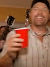 Toby Keith Building Wall in Music Video