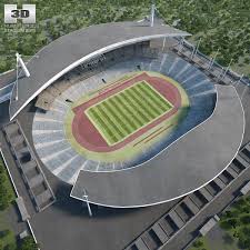 3d Model Of Ataturk Olympic Stadium Stadium Design Stadium Sports Stadium