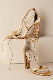 Bhldn S Freya Rose Freya Rose Courtney Heels In Gold Wedding Shoes Sparkly Wedding Shoes Bride Shoes