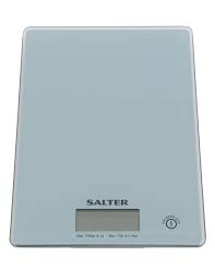 These simple and glittery digital bathroom scales are sure to liven up any home. Salter Electronic Kitchen Scale Glass 472