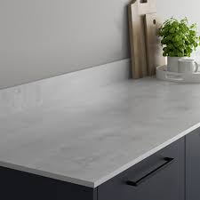 Howdens 3m X 12 5mm Square Edge Urban Concrete Effect Compact Laminate Worktop Laminate Worktop Modern Kitchen Cabinet Design Colour Kitchen Units