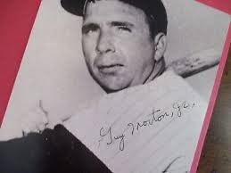GUY MORTON JR.(Died-2014)Signed 4 x 6 Black & White Photo 8 x 11  Display/w/Obit