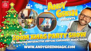 Whether you look forward to the christmas party or see it as a seasonal obligation, that time of year is here again. Christmas Online Children S Magic Shows Virtual Zoom Party Entertainment