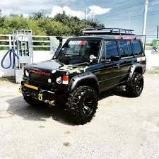 This Is One Serious Looking 4x4 Mitsubishi Pajero Mitsubishi Suv Mitsubishi Pajero Mitsubishi Pajero Sport