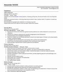 cable technician resume example