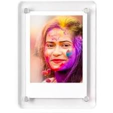 HANDCRAFTLO Personalized Acrylic Magnetic Photo Frame