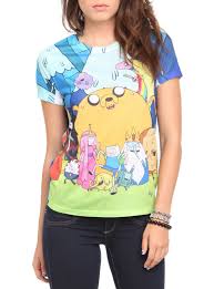 Adventure Time Group Girls T Shirt Hot Topic Girls Tshirts Adventure Time Shirt Cartoon T Shirts Some fun and interesting shirts from cartoon network series such as ed, edd n' eddy, courage the cowardly dog, johnny bravo, dexter, we bare bears and then. pinterest