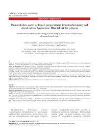 Pdf Immunohistochemical Restaining Of Hematoxylin And Eosin Stained Slides A Histotechnical Study