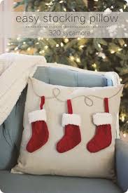 320 Sycamore Easy 6 Christmas Stocking Pillow Christmas Pillow Christmas Stockings Christmas Pillows Diy