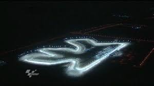 Losail Circuit By Night Qatar Race Track Night Motorcycle Racing