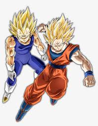 Kakarot, as even now they have access to the strongest transformation of any character, super saiyan god. Image Ssj2 Goku And Majin Vegetapng Dragon Ball Z Ssj2 Goku And Majin Vegeta 1011x1246 Png Download Pngkit